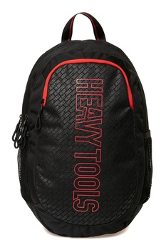 Heavy Tools, Rucsac unisex cu compartiment interior pentru laptop Eddie - 23 l, Negru/Rosu Heavy Tools, Rucsac unisex cu compartiment interior pentru laptop Eddie - 23 l, Negru/Rosu