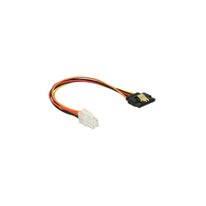 Delock 85519 P4 kábel apa-SATA 15 tus anya 20 cm