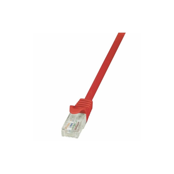 Equip 805523 UTP Cat6 patch kábel, piros 0,25m