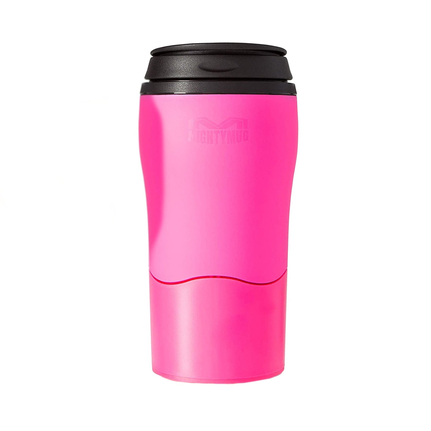 Termos Mighty Mug, Fara BPA, Plastic, 7 cm, 0.32 L, Roz