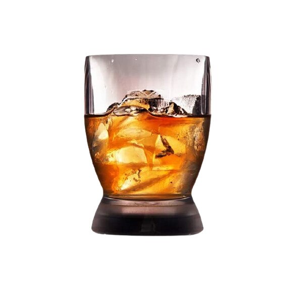 Set 2 pahare whisky, Mighty Mug, Sticla, 8 cm, 0.44 L, Transparent