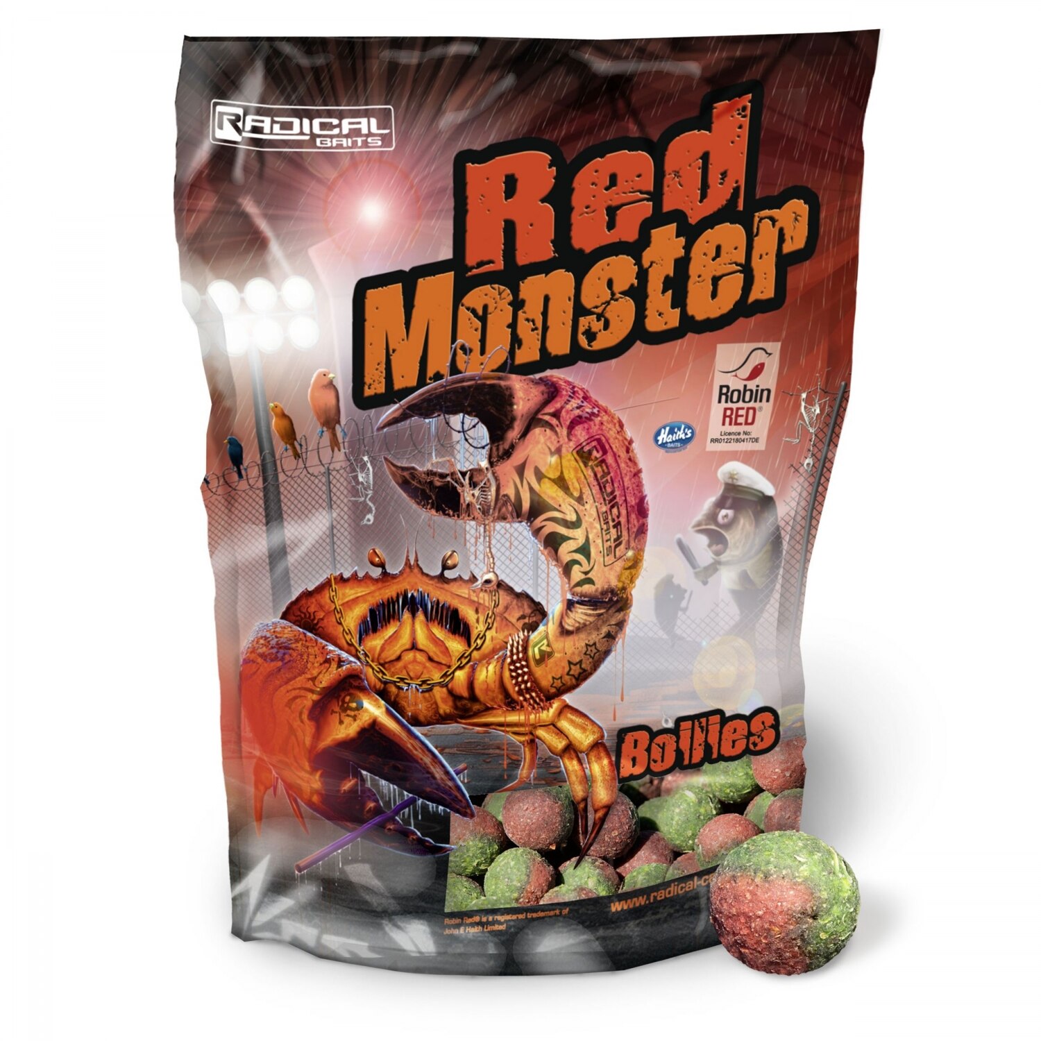 Boilies Red Monster Boilie 16mm 1kg