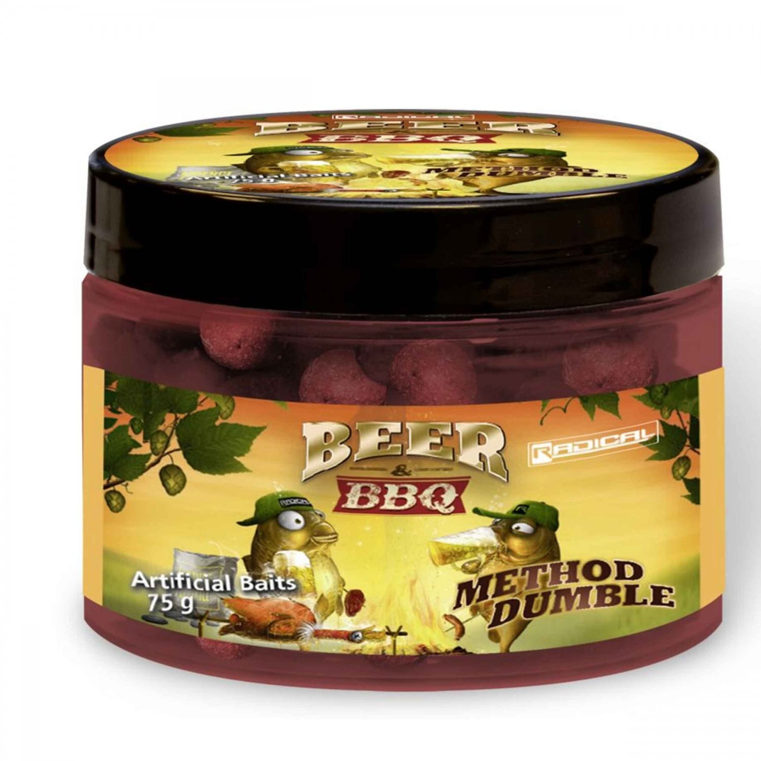 Boilies Method Marbles Beer BBQ 9mm 75g