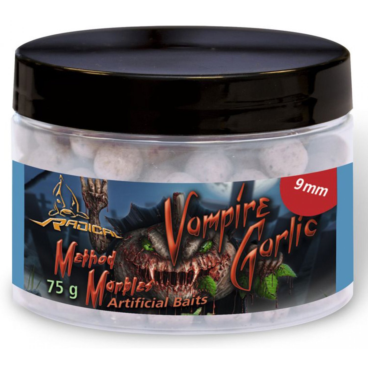 Boilies Method Marbles Vampire Garlic 9mm 75g