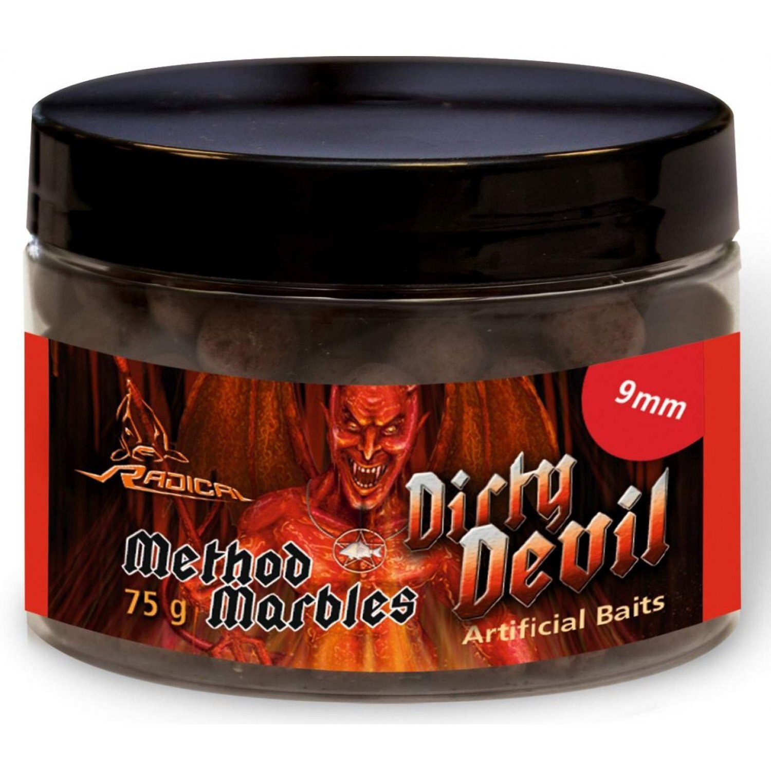 Boilies Method Marbles Dirty Devil 9mm 75g