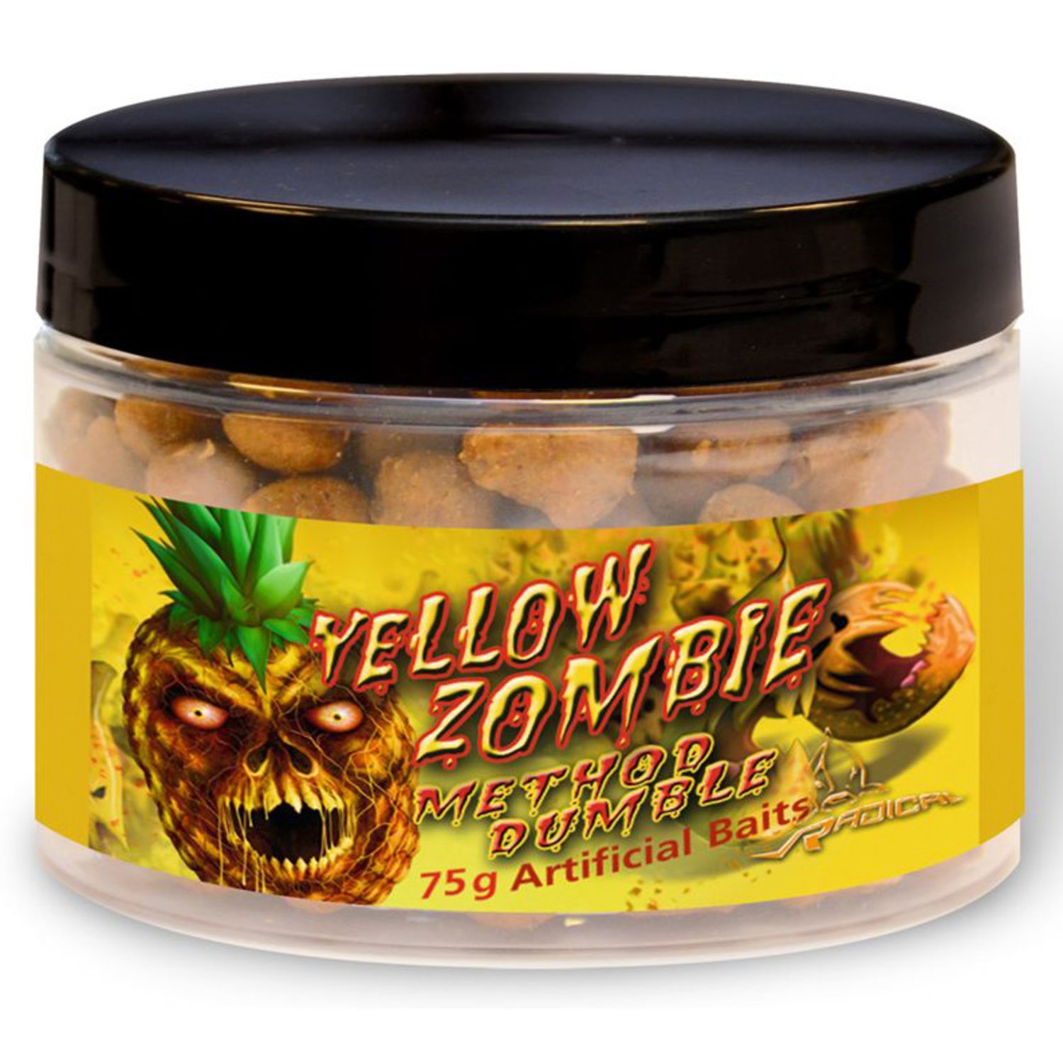 Boilies Method Dumble Yellow Zombie 8mm 75g