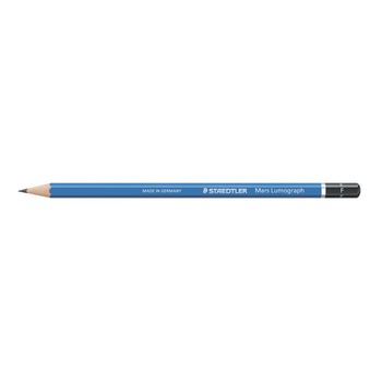 Creion grafit Mars Lumograph Staedtler F Creion grafit Mars Lumograph Staedtler F