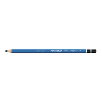 Creion grafit Mars Lumograph Staedtler 6B Creion grafit Mars Lumograph Staedtler 6B