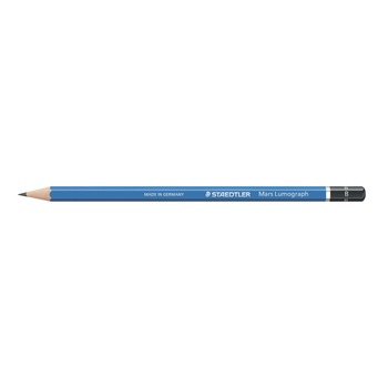 Creion grafit Mars Lumograph Staedtler B Creion grafit Mars Lumograph Staedtler B