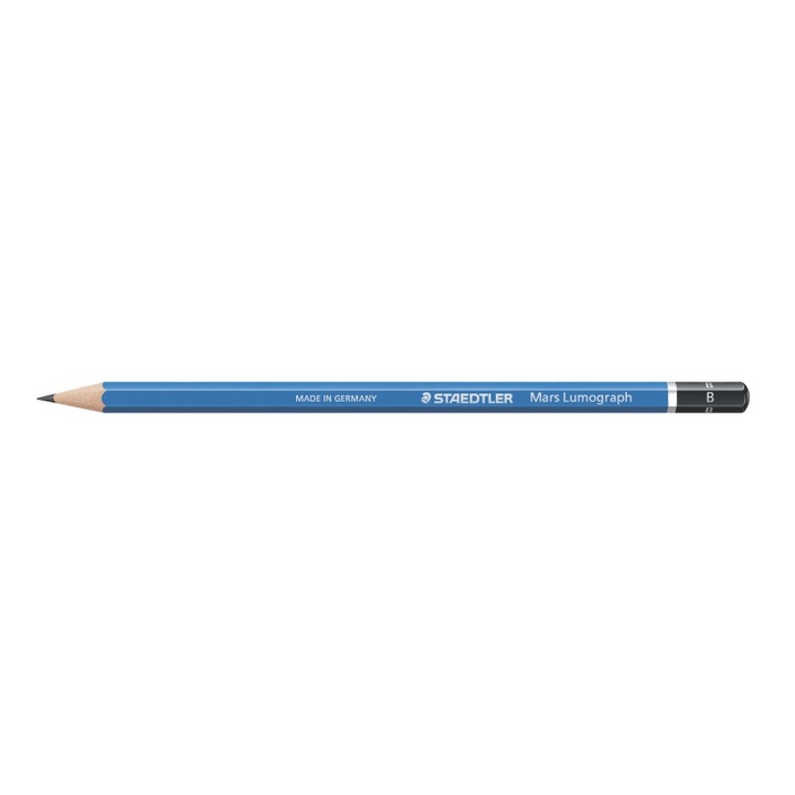 Creion grafit Mars Lumograph Staedtler B