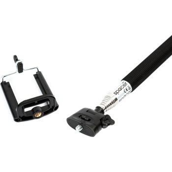 Selfie Stick Spacer, Bluetooth, 96 cm, Negru Selfie Stick Spacer, Bluetooth, 96 cm, Negru