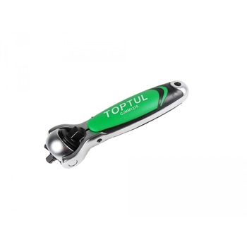 Antrenor cu clichet 3/8'' si 1/4'' cap rotativ, Toptul 160mm Antrenor cu clichet 3/8'' si 1/4'' cap rotativ, Toptul 160mm