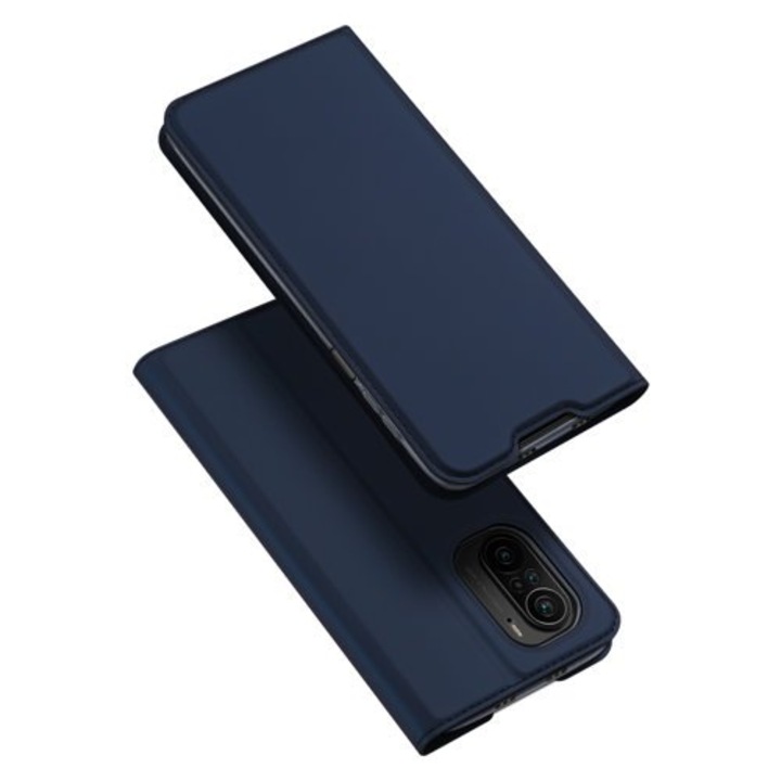 Калъф Dux Ducis Bookcase за Xiaomi Redmi Poco F3 / K40 Pro+ / K40 Pro / K40, Blue