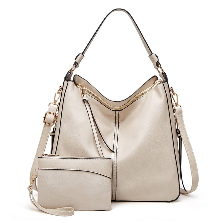 Дамска Чанта и портфейл Charon Quelea, Бяла