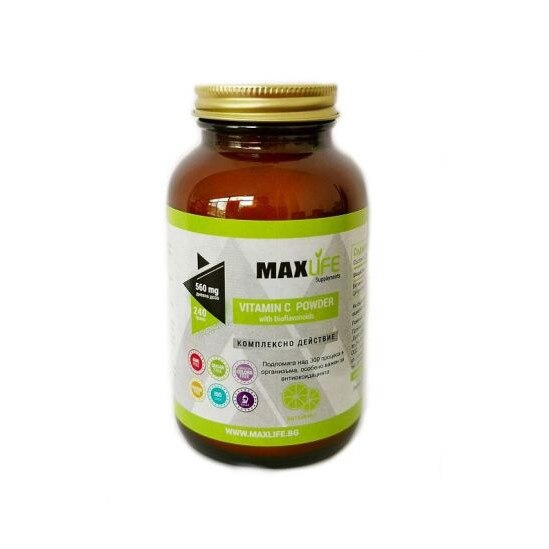 MAXLife VITAMINA C PUDRA cu Bioflavonoide 240 grame