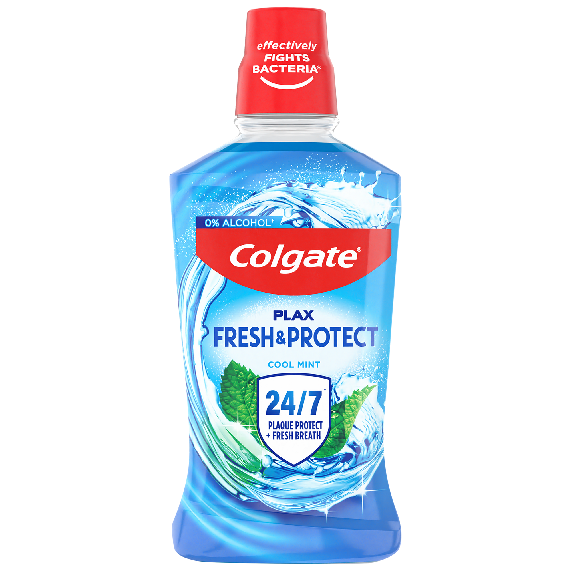 Apa de gura Colgate Plax Cool Mint, 500 ml - eMAG.ro