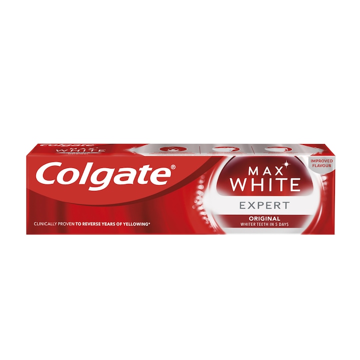 Colgate Max White Expert Original fehérítő fogkrém, 75 ml