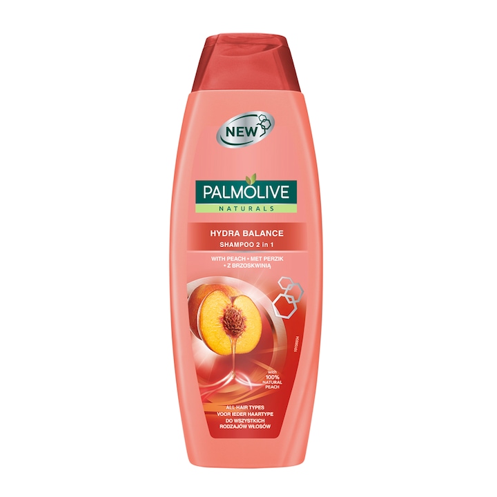 Palmolive Naturals 2in1 All Hair Types sampon, 350 ml