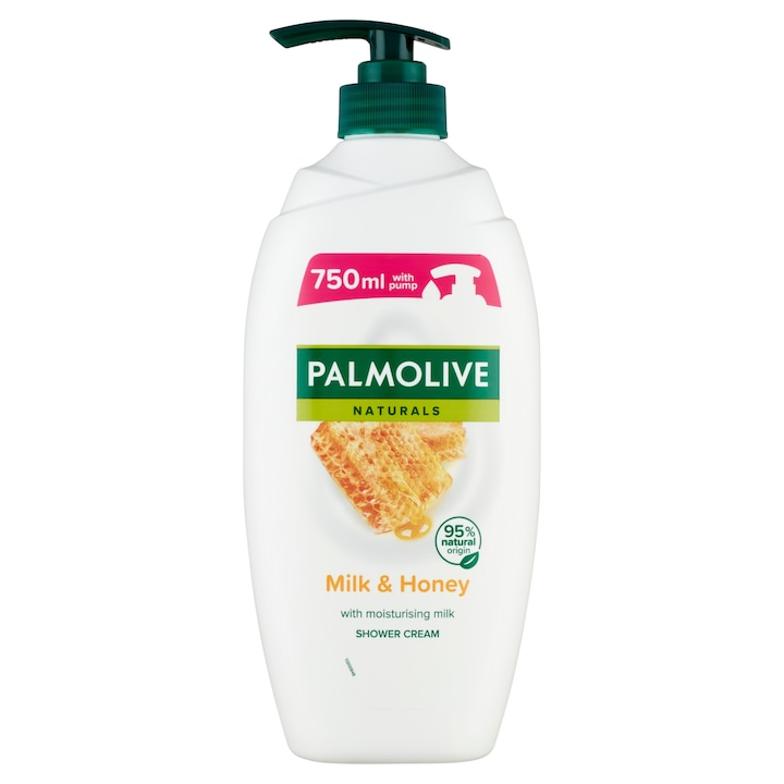Palmolive Naturals Milk&Honey pumpás tusfürdő, 750ml