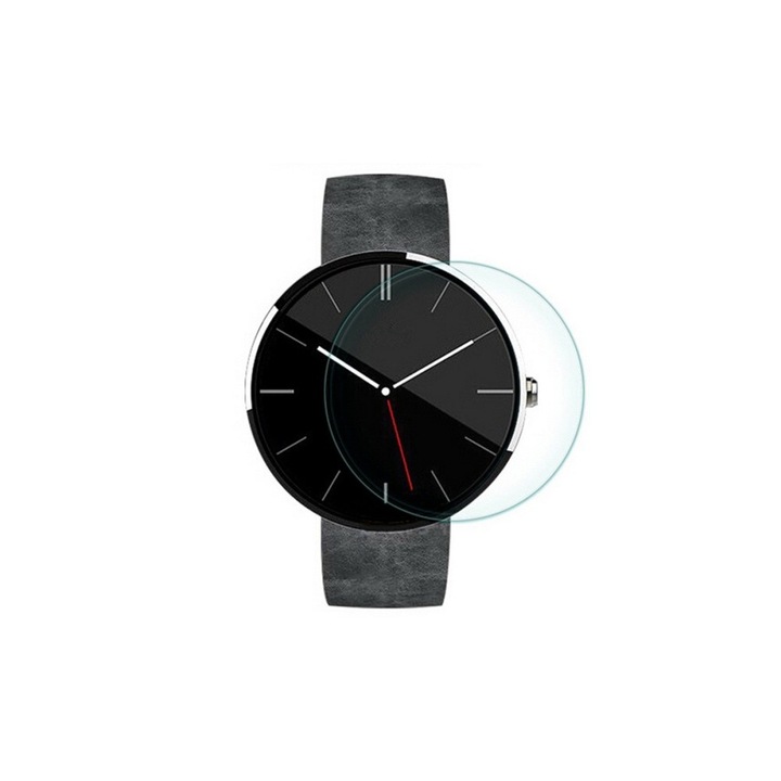 Folie protectie, Smart Protection, Sticla securizata, Pentru Motorola Moto 360 2nd Gen 42 mm, Transparent