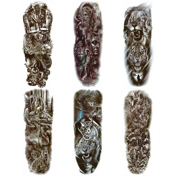 Set 6 Tatuaje Temporare impermeabil, Extra mare, Pentru brate sau picioare si corp, Dimensiune 17.8x 48cm, WTTJ-S004 Set 6 Tatuaje Temporare impermeabil, Extra mare, Pentru brate sau picioare si corp, Dimensiune 17.8x 48cm, WTTJ-S004