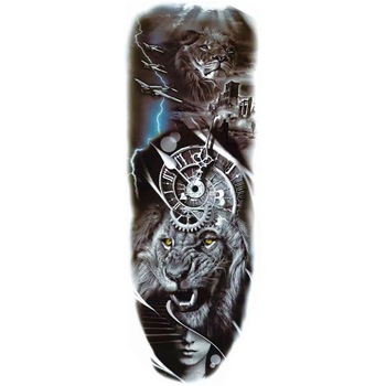 Tatuaj temporar impermeabil, bratul complet si Extra mare, Pentru brate sau picioare si corp, Dimensiune 17.8x 48cm, QB063 Tatuaj temporar impermeabil, bratul complet si Extra mare, Pentru brate sau picioare si corp, Dimensiune 17.8x 48cm, QB063