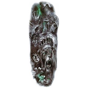 Tatuaj temporar impermeabil, bratul complet si Extra mare, Pentru brate sau picioare si corp, Dimensiune 17.8x 48cm, QB066 Tatuaj temporar impermeabil, bratul complet si Extra mare, Pentru brate sau picioare si corp, Dimensiune 17.8x 48cm, QB066