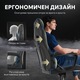 Гейминг столове SENSE7 Kinght, еко кожа, 120kg,, Черно/синьо