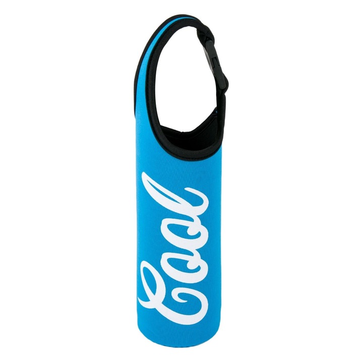 Husa izoterma pentru sticle bleu cool 0.5l