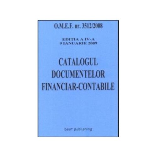 Catalogul documentelor financiar-contabile, Cristian Murica