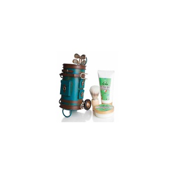 Set de produse ingrijire barbati, Pokhara, Balsam aftershave, Sapun de ras, Perie de barbierit, Geanta inclusa Set de produse ingrijire barbati, Pokhara, Balsam aftershave, Sapun de ras, Perie de barbierit, Geanta inclusa