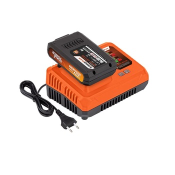 Set acumulator si incarcator Powerplus Powdp9062, 20v, 2.0Ah Set acumulator si incarcator Powerplus Powdp9062, 20v, 2.0Ah