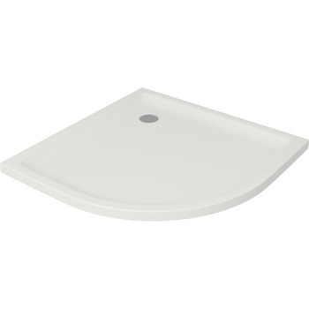 Cadita de dus semirotunda Cersanit Tako S204-002, dubla ranforsare, 90x4 cm, Acril Cadita de dus semirotunda Cersanit Tako S204-002, dubla ranforsare, 90x4 cm, Acril