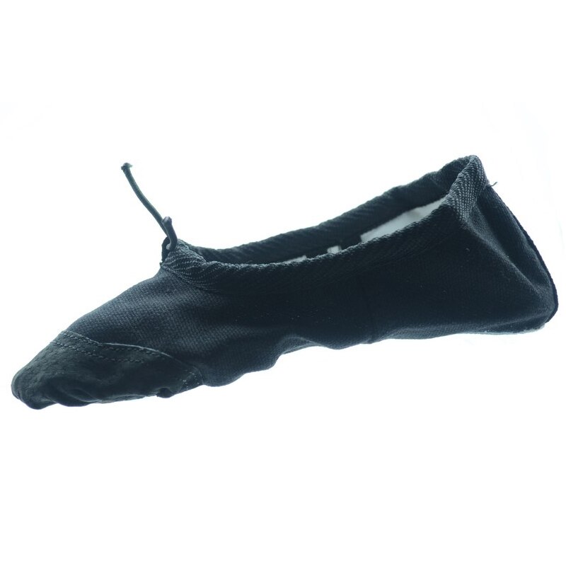 Balerini din panza pentru balet Mini Junior BLR1N, Negru 25