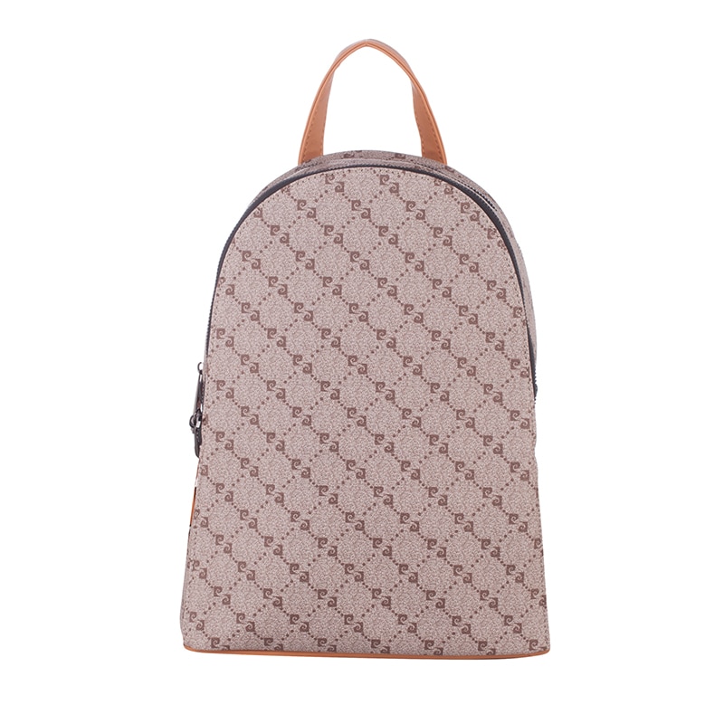 Rucsac din piele ecologica - Pierre Cardin, PCL8553V, 25,5х32 х12,5 , Bej