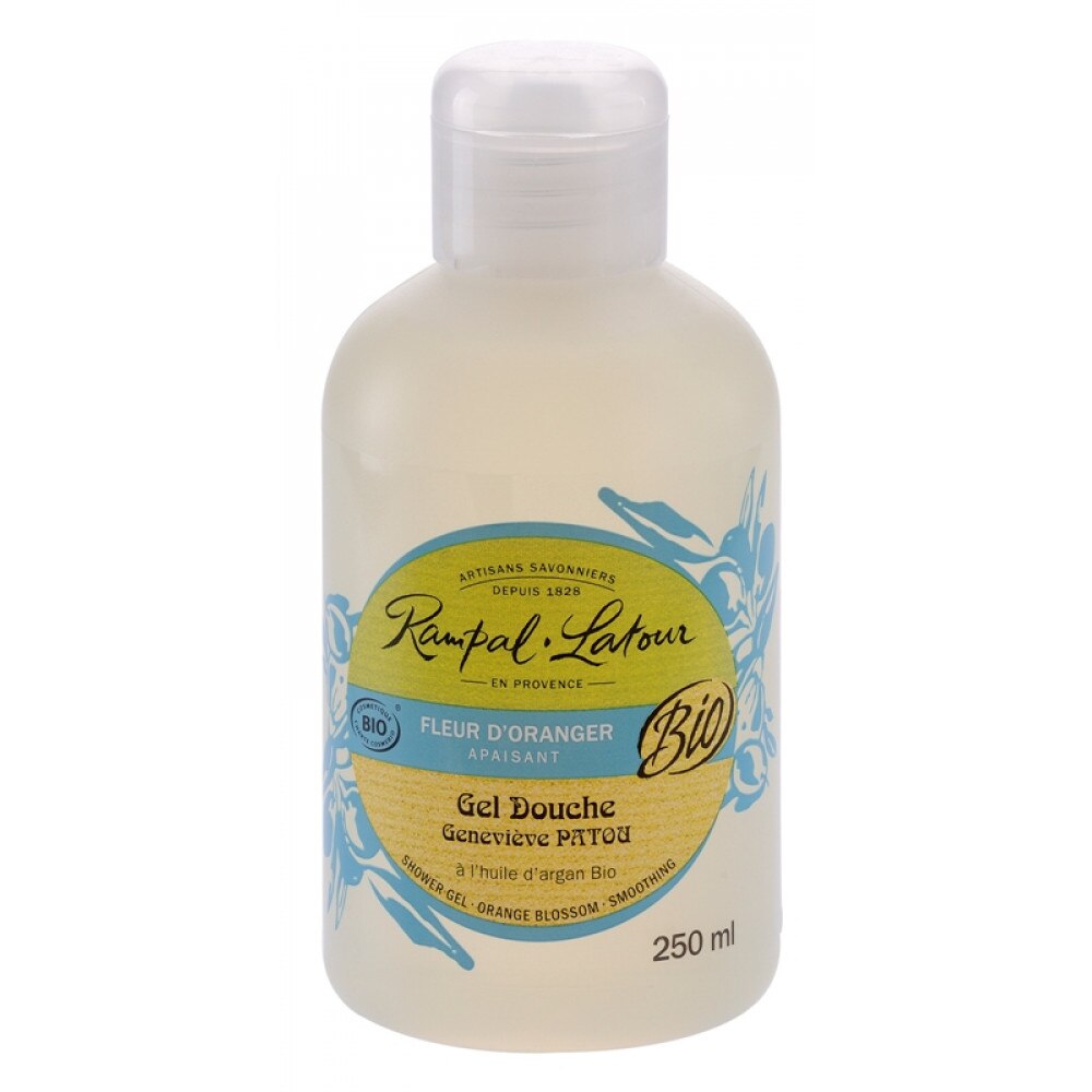 Gel de dus flori de portocal bio 250ml Rampal
