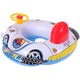 Colac gonflabil cu volan si spatar Alb/Bleu