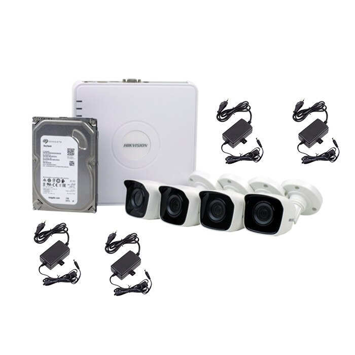 Kit supraveghere IP Hikvision, 2MP, HDD 1TB Seagate preinstalat - K42N0H-1T(SG)
