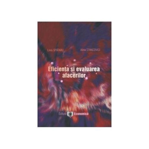 Eficienta si evaluarea afacerilor, Liviu Spataru