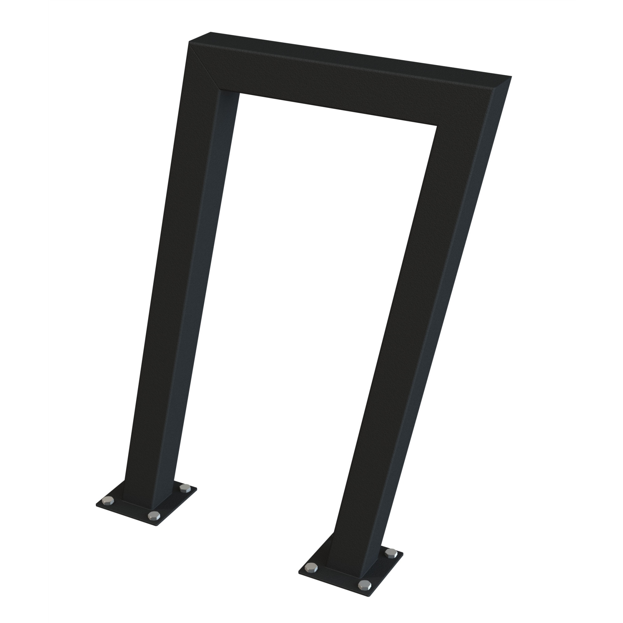 Suport stradal bicicleta cu 1 slot - model 4991-1, Negru, 8x53x42 cm