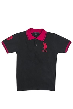 Tricou barbati US Polo Assn., Imprimeu logo, Bumbac, Rosu/Negru, L, Rosu/Negru Tricou barbati US Polo Assn., Imprimeu logo, Bumbac, Rosu/Negru, L, Rosu/Negru