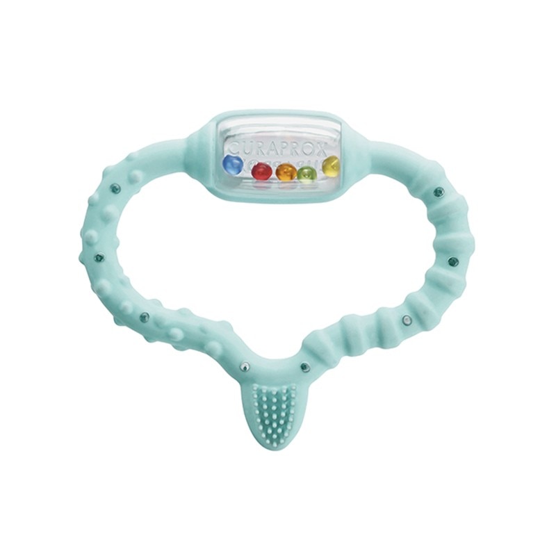 Inel pentru bebelusi, Curaprox baby, verde
