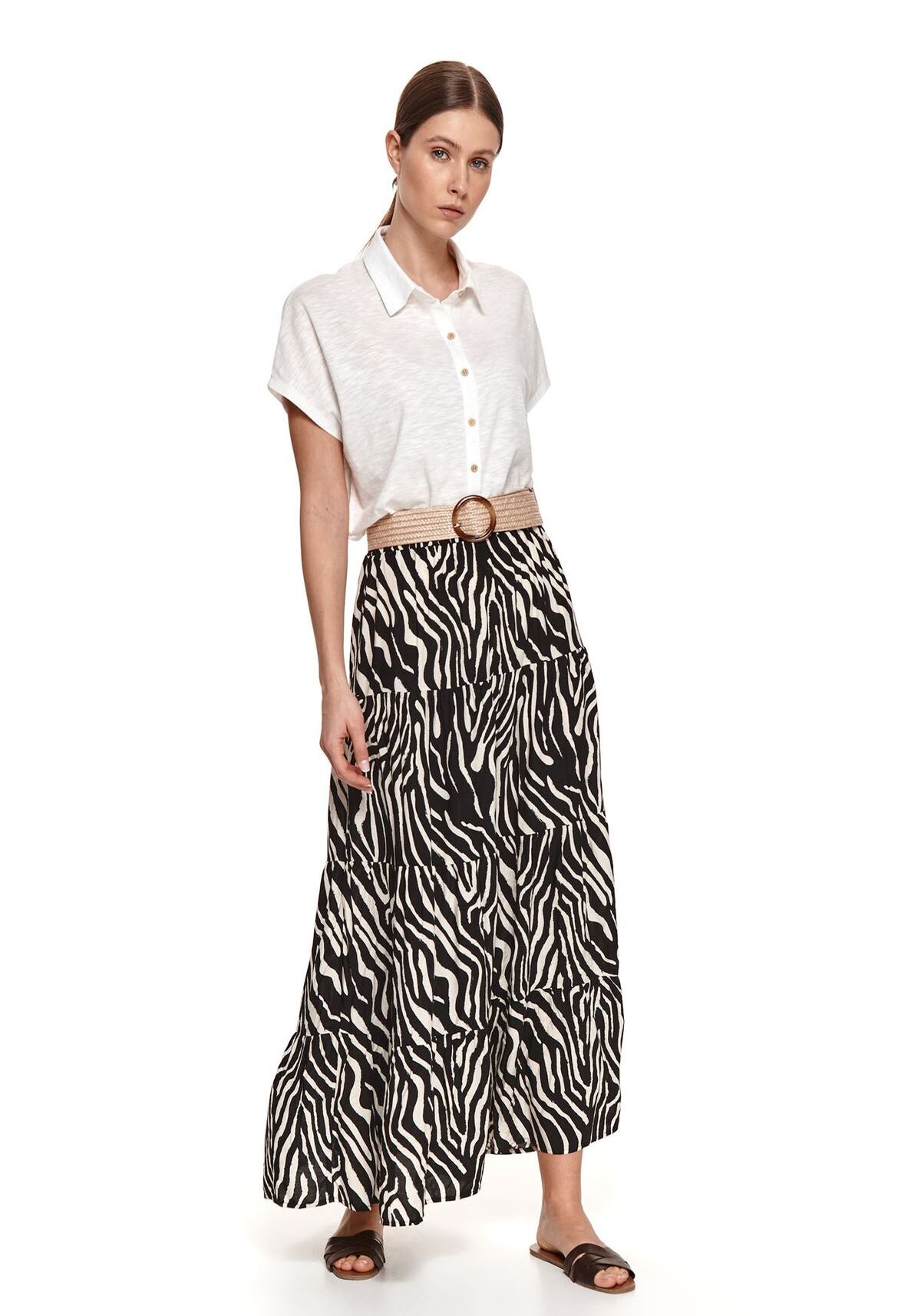 Pantaloni pentru femei, TOP SECRET, SSP3770, Negru