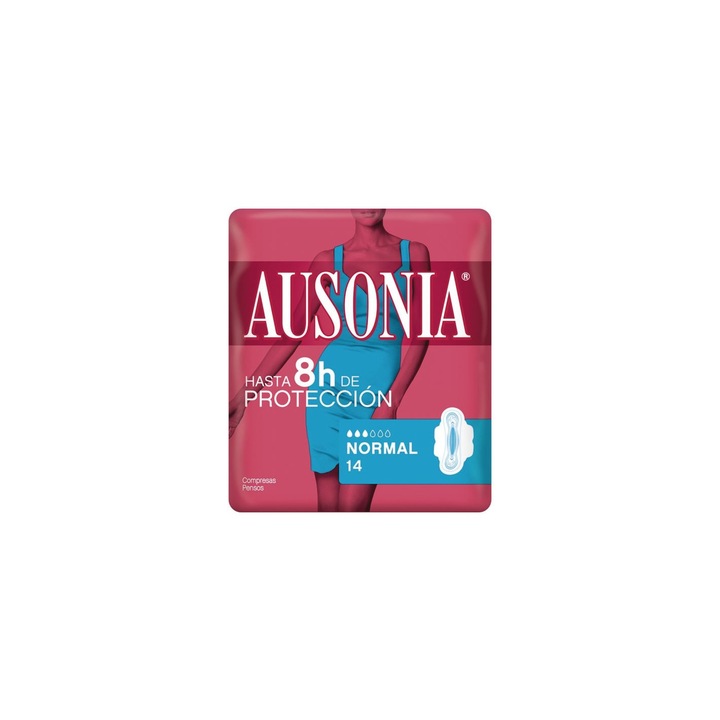 Absorbante periodice, Ausonia, Air Dry Normal, 14 buc