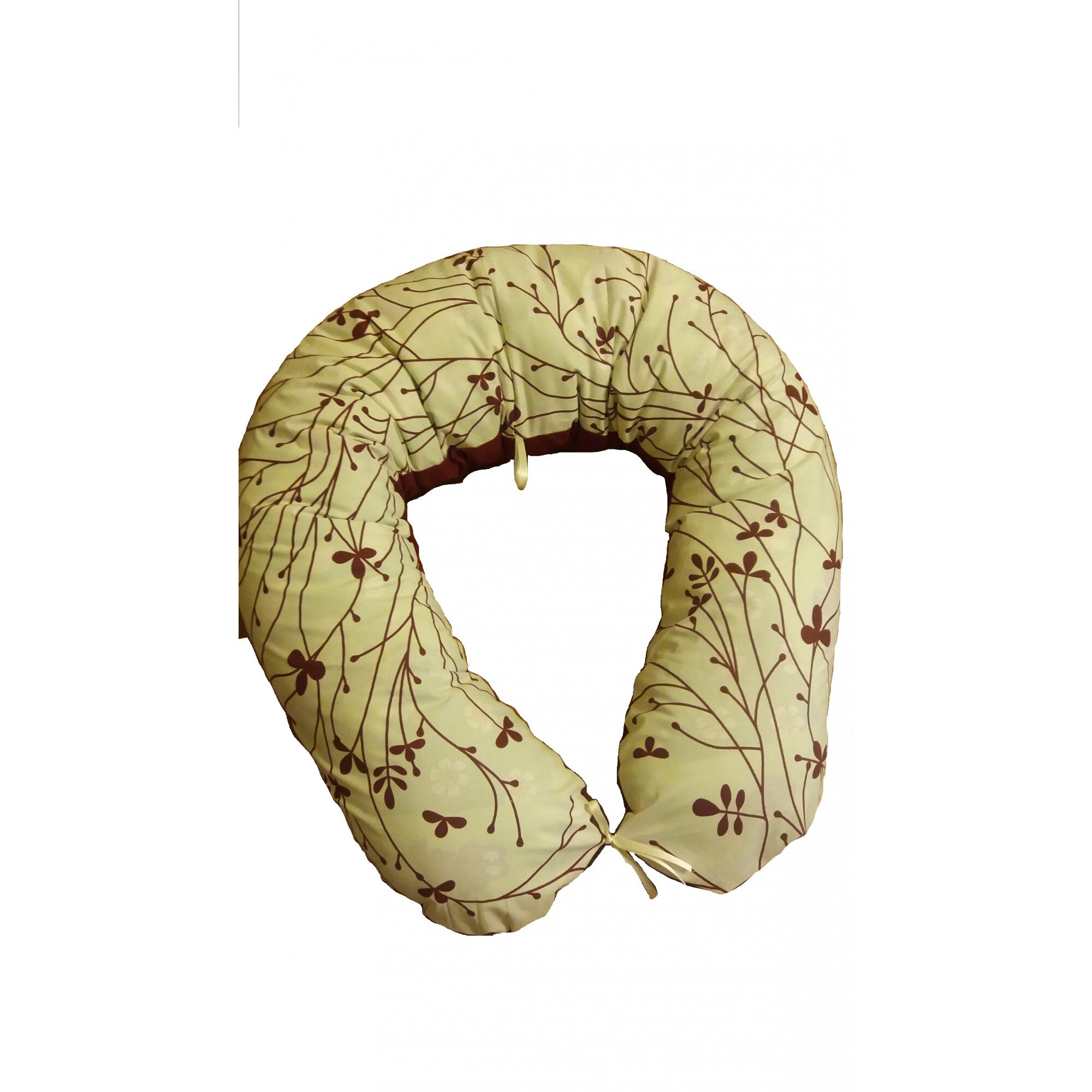 Perna 3 in 1 pentru gravide si alaptat, Crengute, semiluna