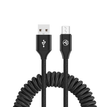 Cablu Tellur incarcare-sincronizare, USB to Micro USB, 2A, 1.8m, Negru Cablu Tellur incarcare-sincronizare, USB to Micro USB, 2A, 1.8m, Negru