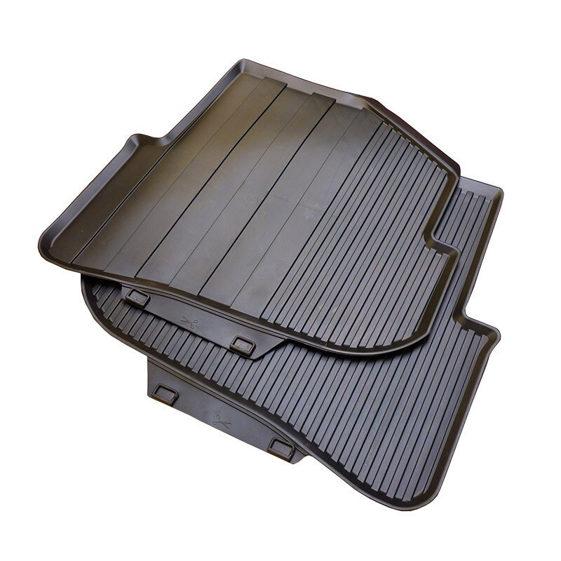 Set 2 covorase de cauciuc spate, Audi A1 (8X) 2011-2018, Negru