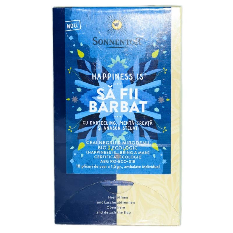 Ceai sa fii barbat eco 18 plicuri sonnentor