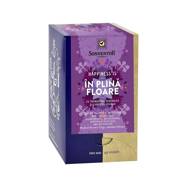 Ceai in plina floare eco 18g sonnentor