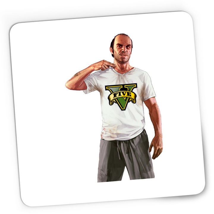 Mousepad Gaming Trevor GTA CSGO, 21x19 cm
